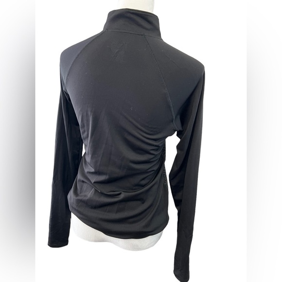 Old Navy active quarter zip pullover, black small petite - Picture 3 of 7